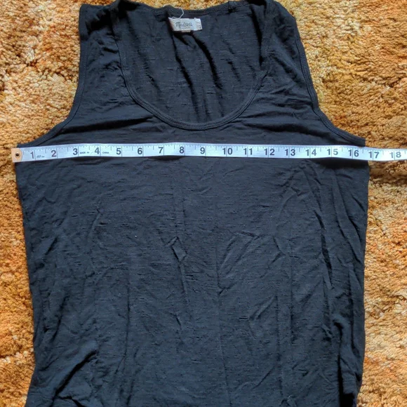 MADEWELL Black Sleeveless Tank - Picture 5 of 5